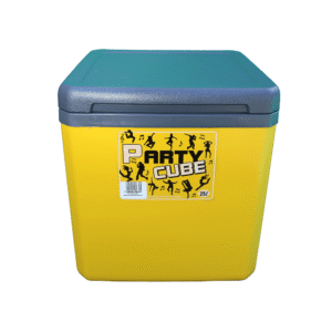 Party Cube Cooler Box 25L Yellow