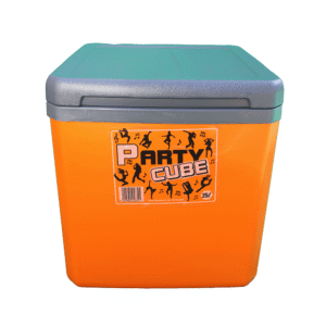 Party Cube Cooler Box 25L Orange